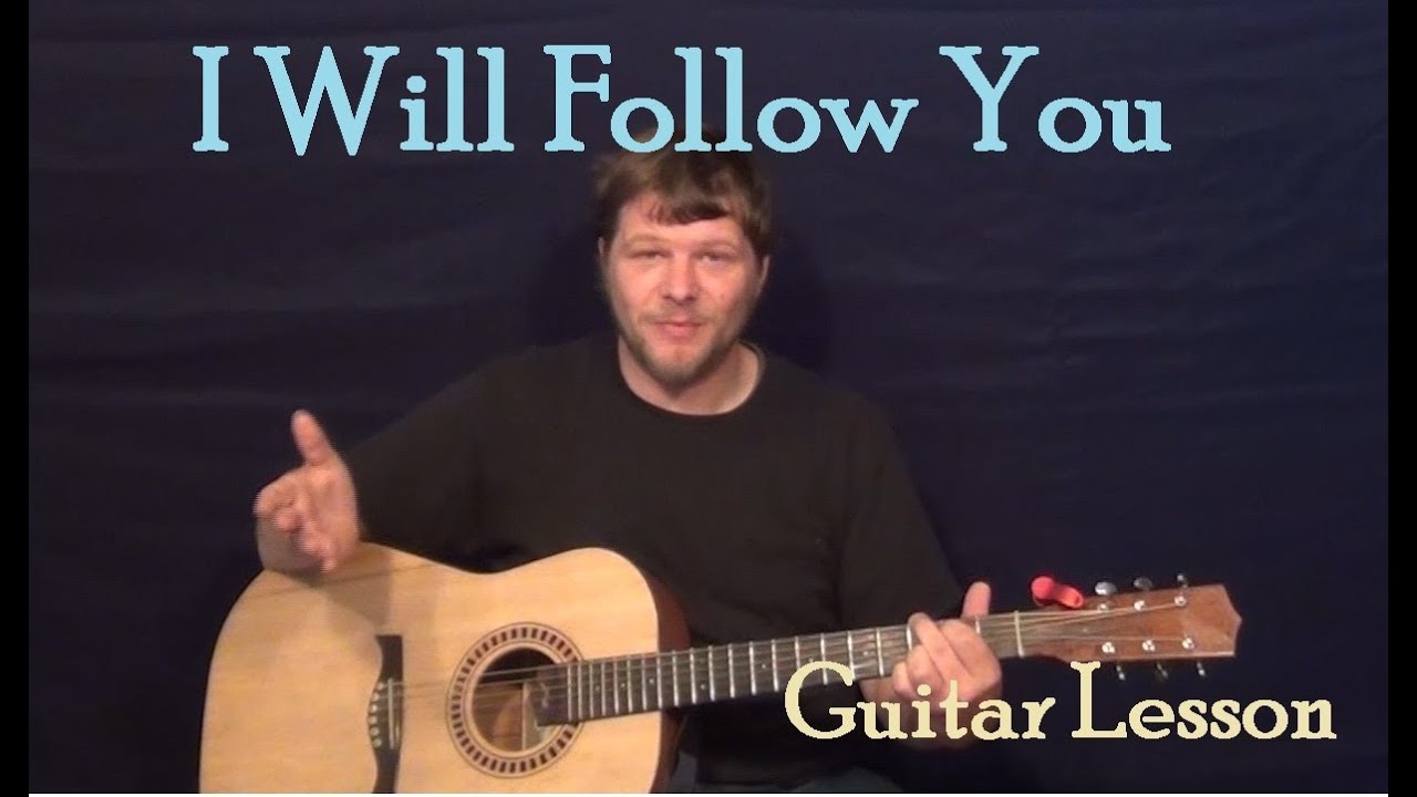 I Will Follow You (Ricky Nelson) Easy Guitar Lesson How to Play Tutorial