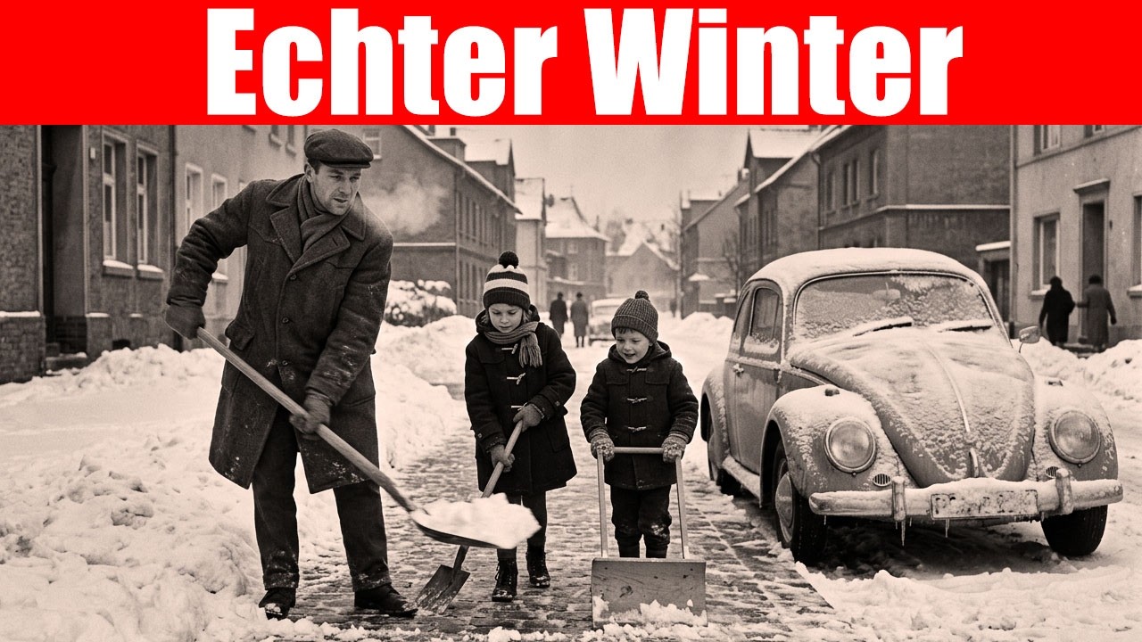 Was taten deutsche Familien in den 1960er Jahren, um den Winter zu überstehen?
