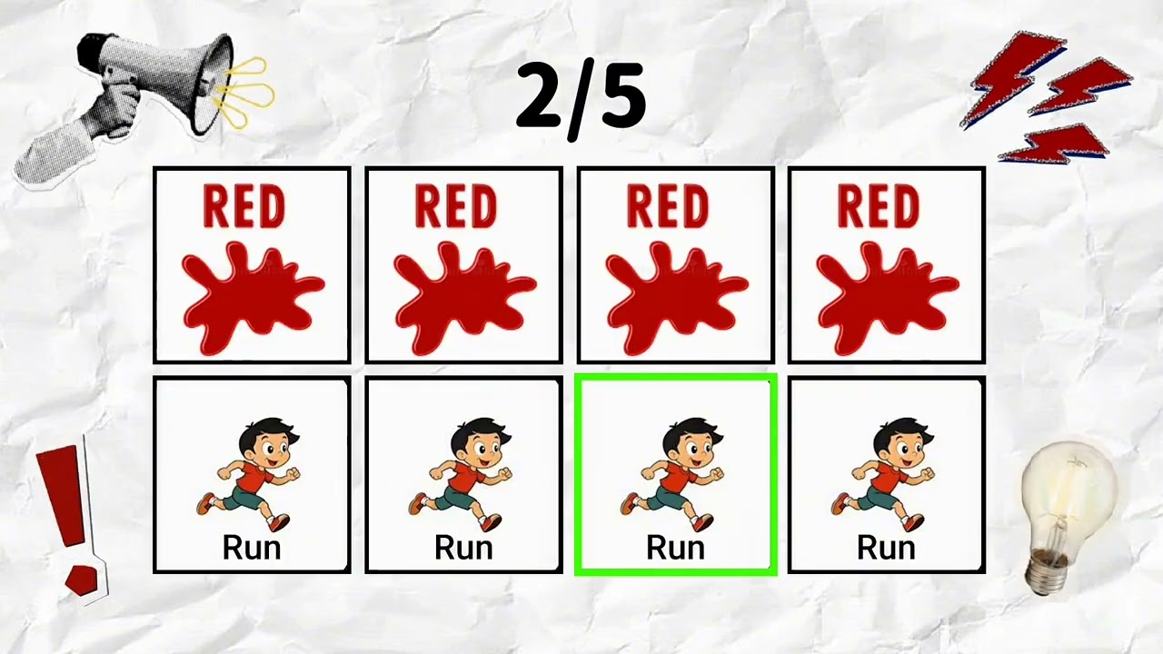 SAY THE WORD ON BEAT. LEVEL 1-3