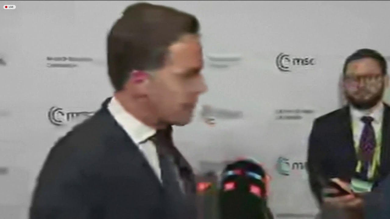 LIVE: NATO Secretary General Mark Rutte speaks at Munich Security Conference