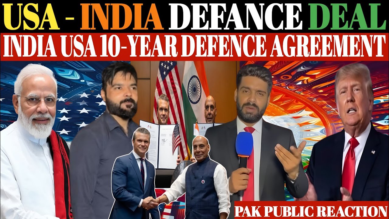 INDIA - USA 10 YEARS DEFENCE DEAL 