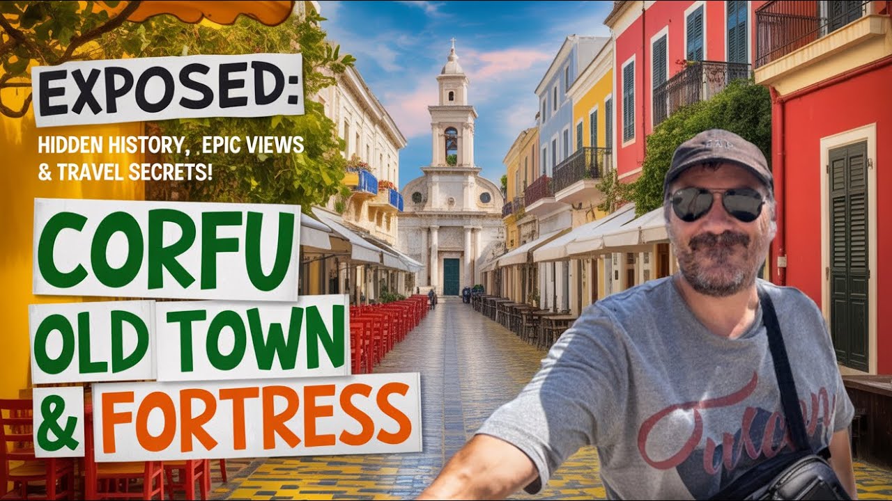 Corfu Old Town & Fortress EXPOSED: Hidden History, Epic Views & Travel Secrets!