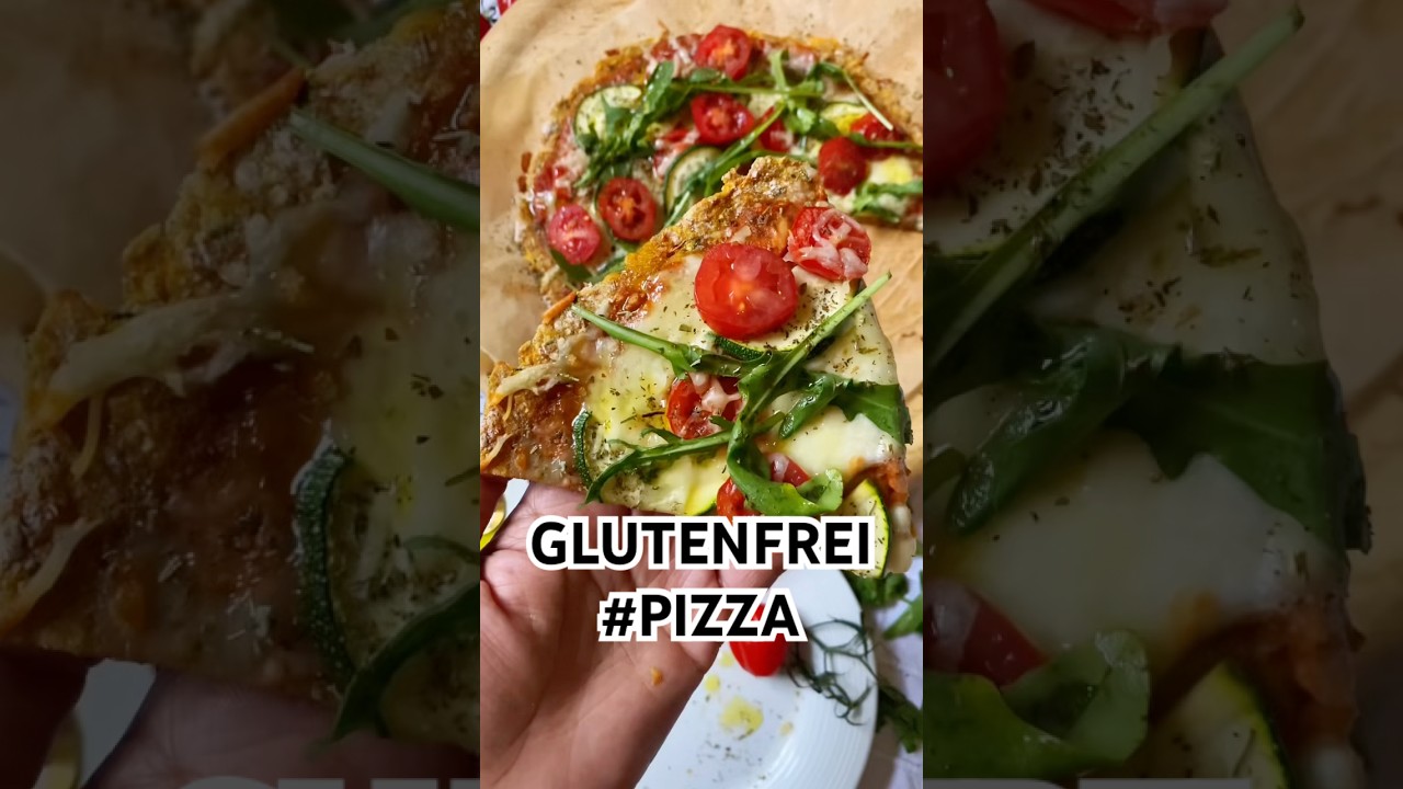 Glutenfreie Pizza #glutenfrei #laktosefrei #gesunderezepte #cleaneating #lowcarb #darmgesundheit