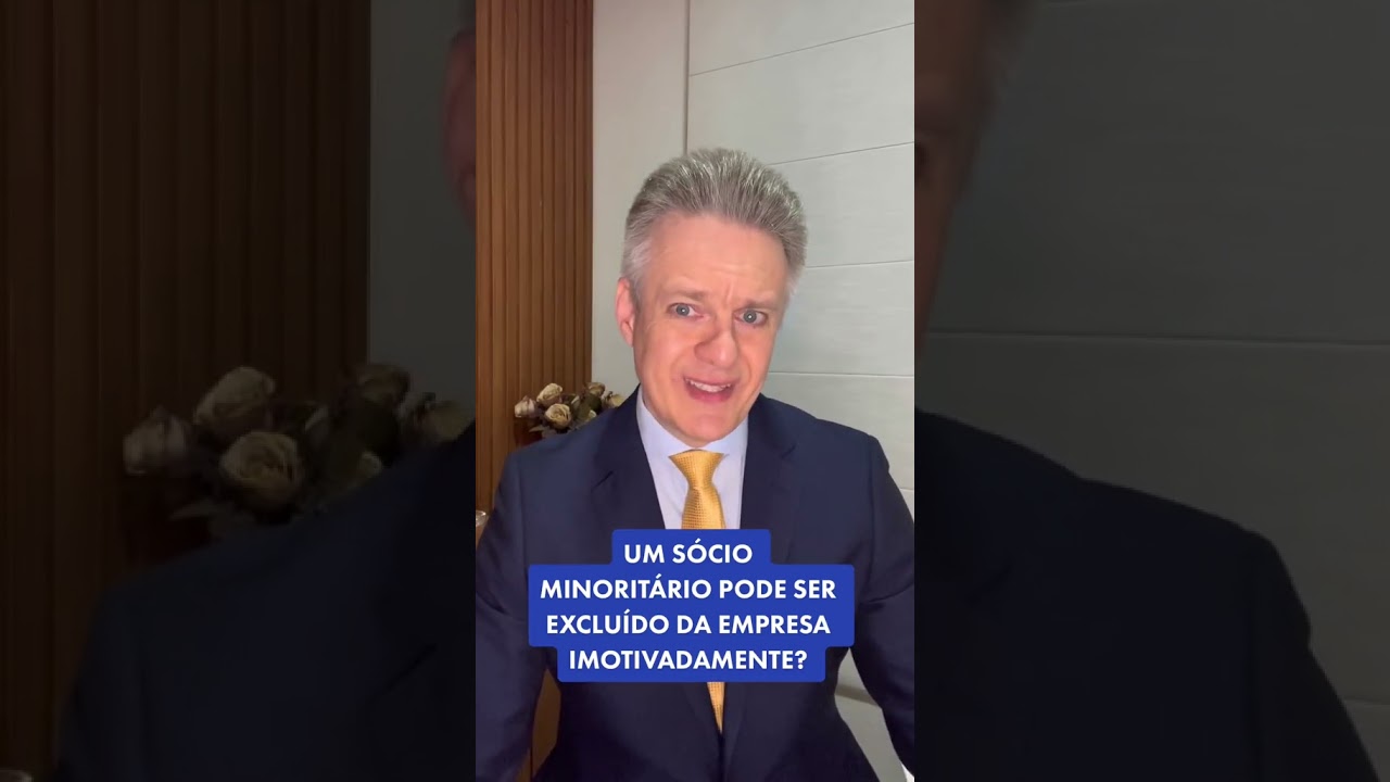 UM S&Oacute;CIO PODE SER EXCLU&Iacute;DO DA SOCIEDADE IMOTIVADAMENTE?