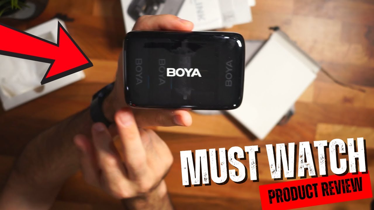 Wireless Mic Review: BOYA BOYALINK 2 for iPhone, Android & Camera