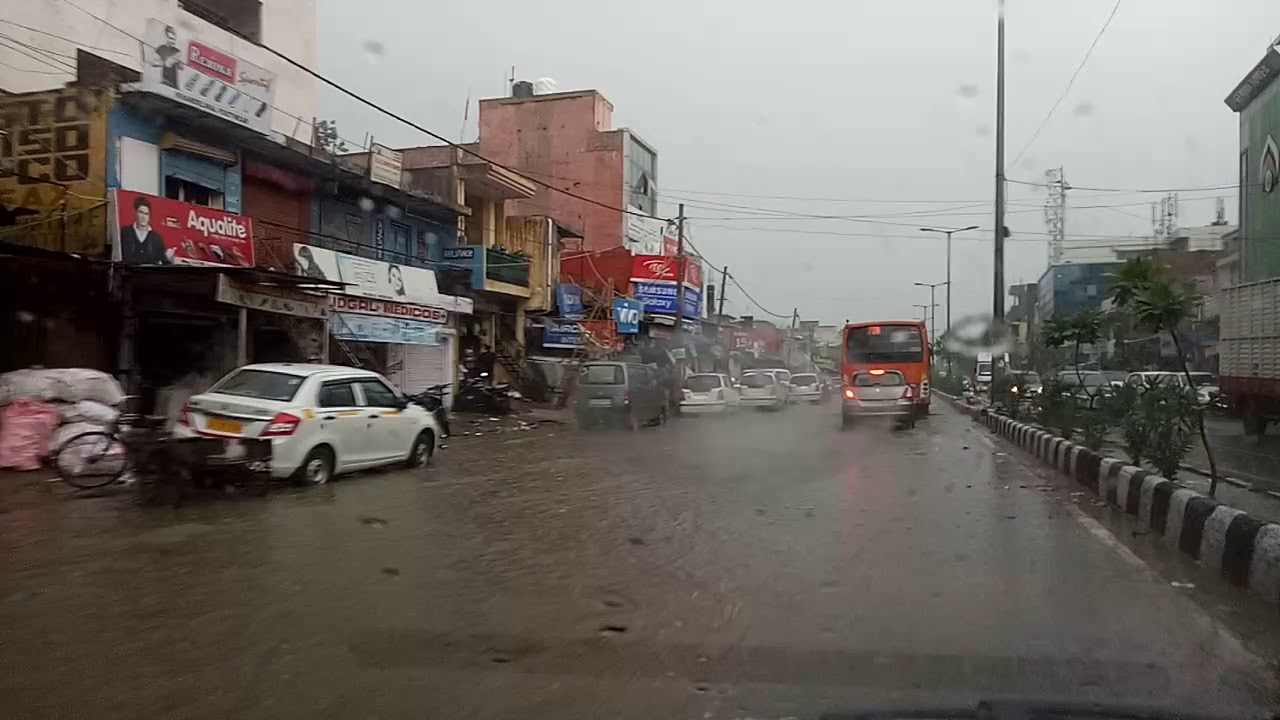 Heavy rains 25th August  2017 kapashera