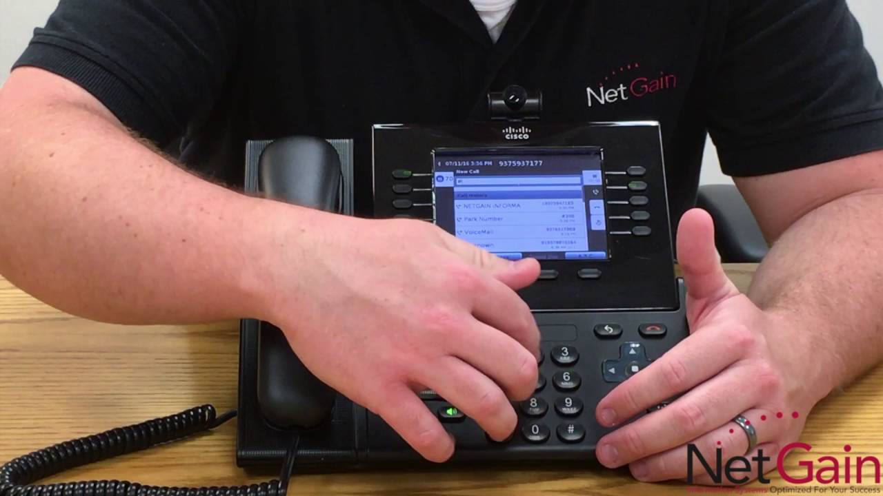 Parking a Call & Putting a Call on Hold