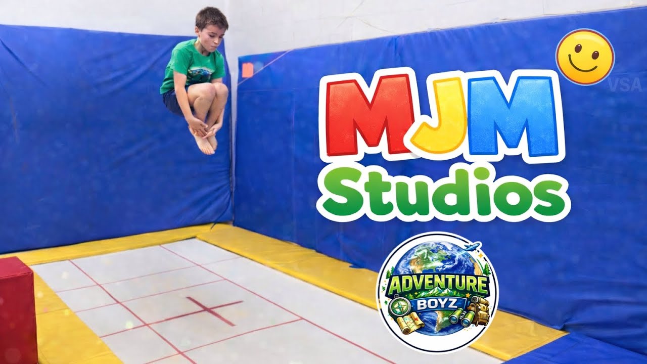 Adventure Boyz FLIP for MJM Gymnastics Studio! 