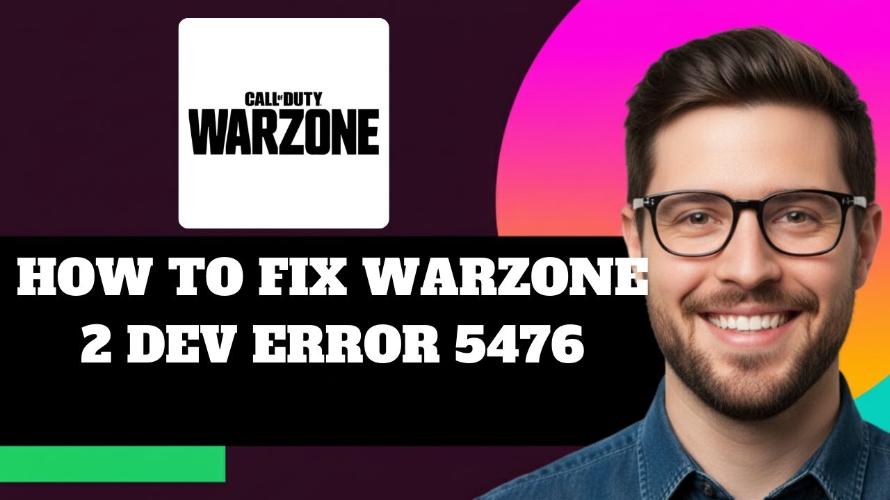 NEW! How to Fix Warzone 2 Dev Error 5476 in 2025!
