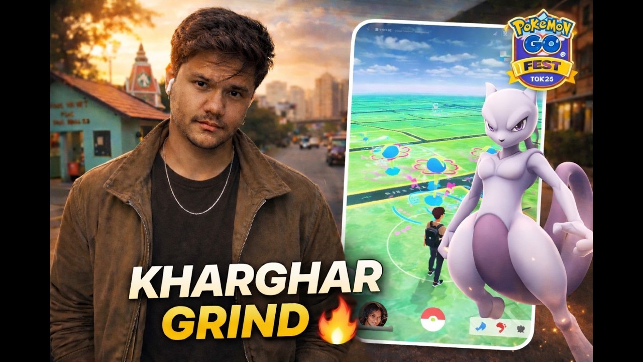 Exploring Kharghar While Grinding Pokémon GO 😳 | Part 2 | Go Fest 2026 Tokyo Hype!