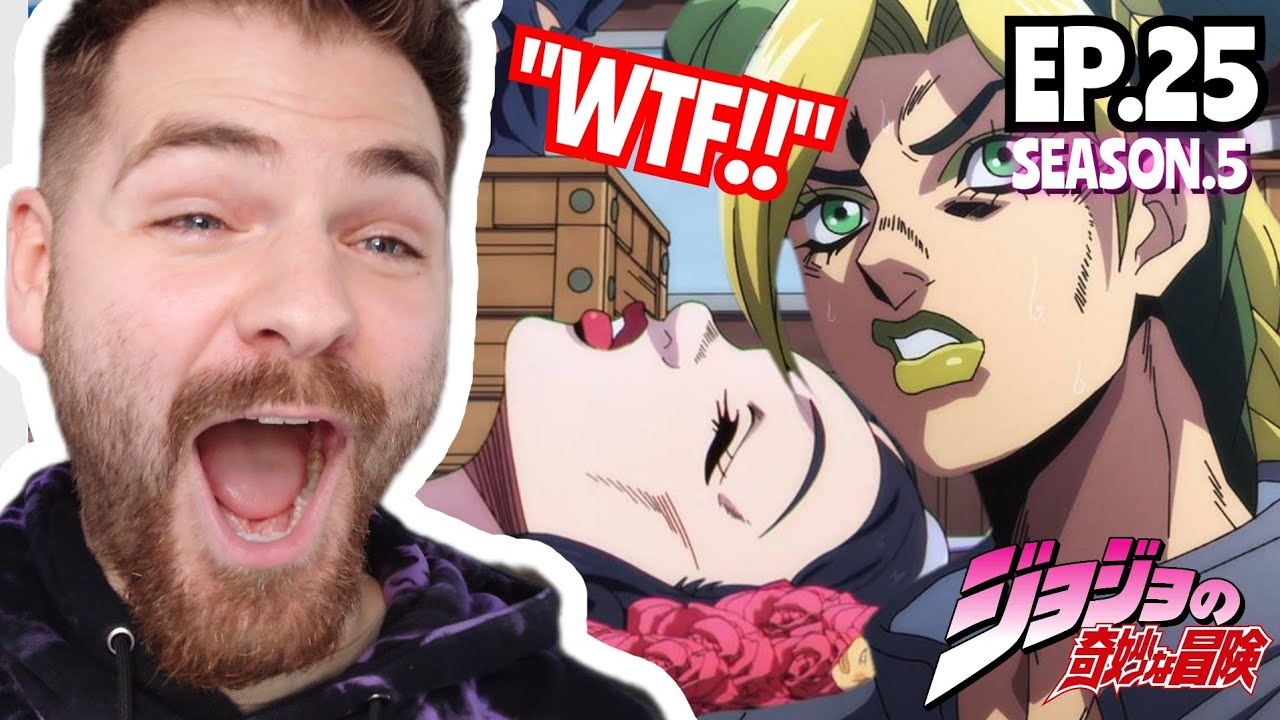 NO WAY HE'S A JOESTAR?!!! | JOJO'S BIZARRE ADVENTURE *PART 6* EPISODE 25 | (S5 EP:25) REACTION!