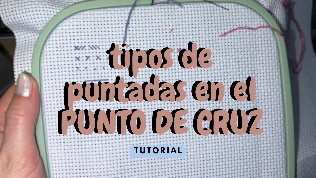 Tipo de puntadas en #puntodecruz | Oblong stitch, 3/4 de cruz y más