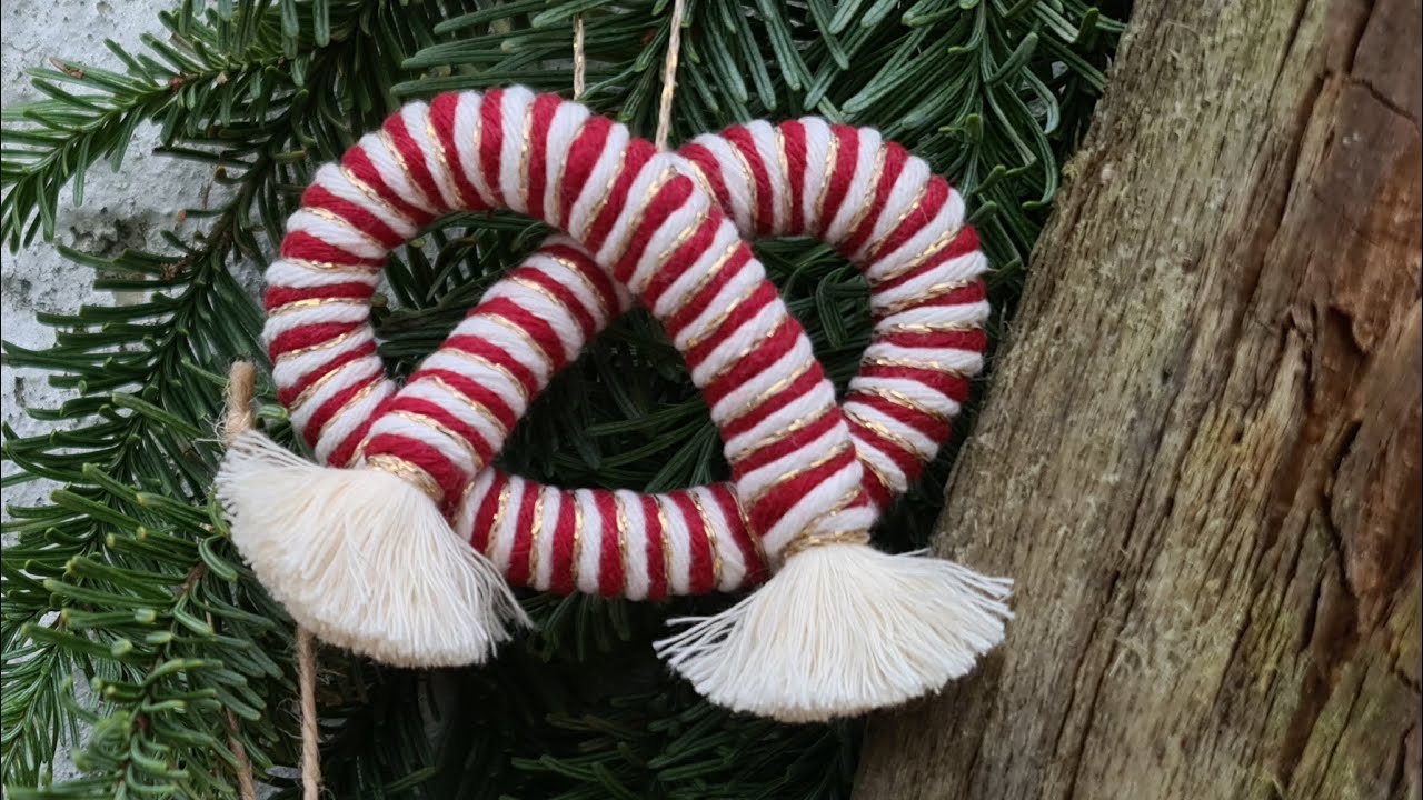 Macrame Pretzel Tutorial #diy #macrameknots #macramechristmas