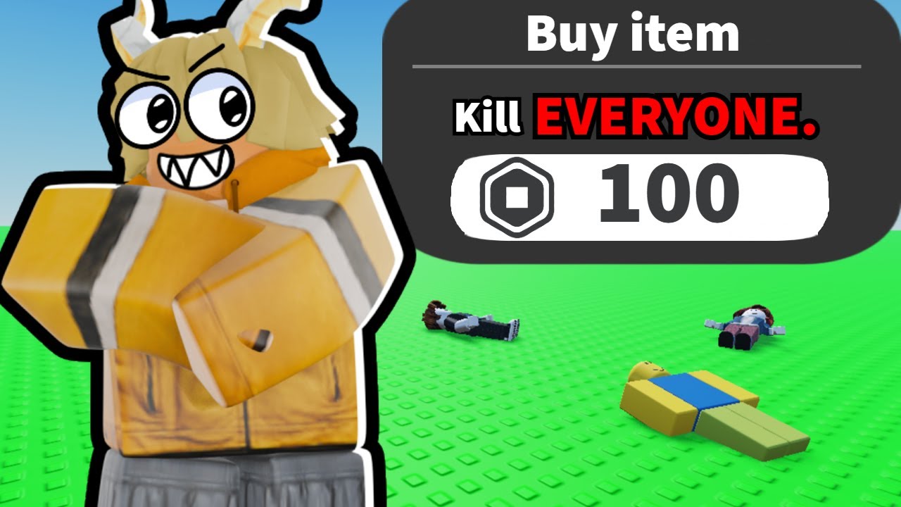 Trolling on Roblox's Most PAY TO WIN Game