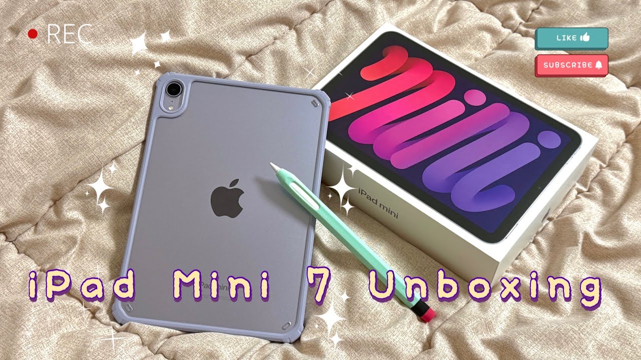 [VLOG] 아이패드 미니 7 언박싱 | iPad Mini 7 Unboxing