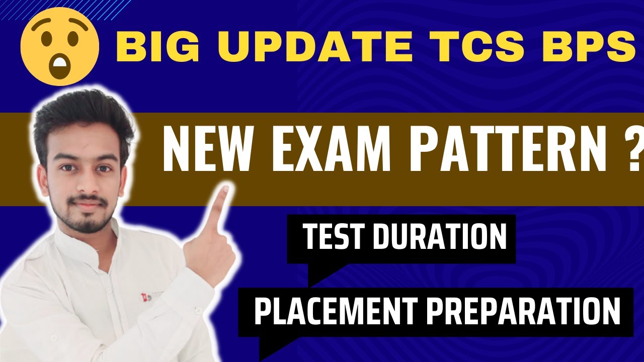 Tcs Bps Updated Exam Pattern 2022 | Smart Hiring | Syllabus | Big Update | Tcs Bps Recruitment