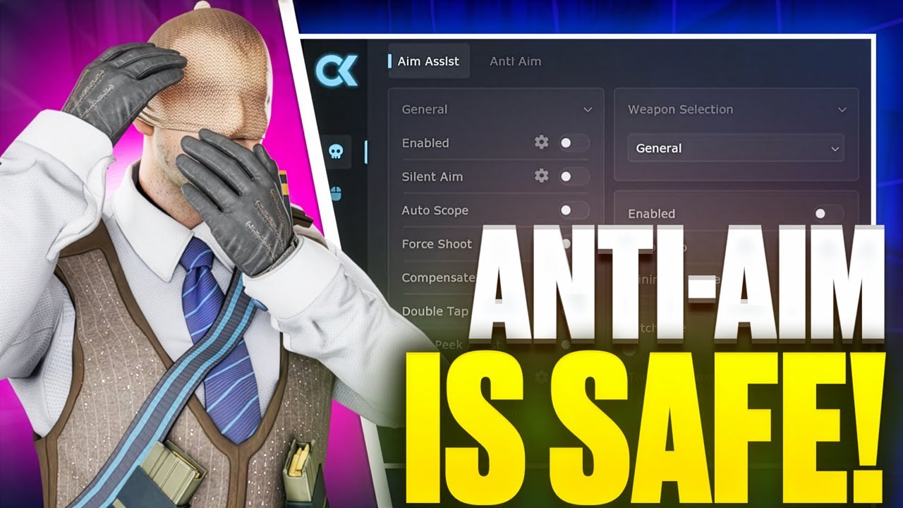 Я использовал ANTI-AIM и RAGEBOT от COMPKILLER в матчах CS2 и не был забанен.