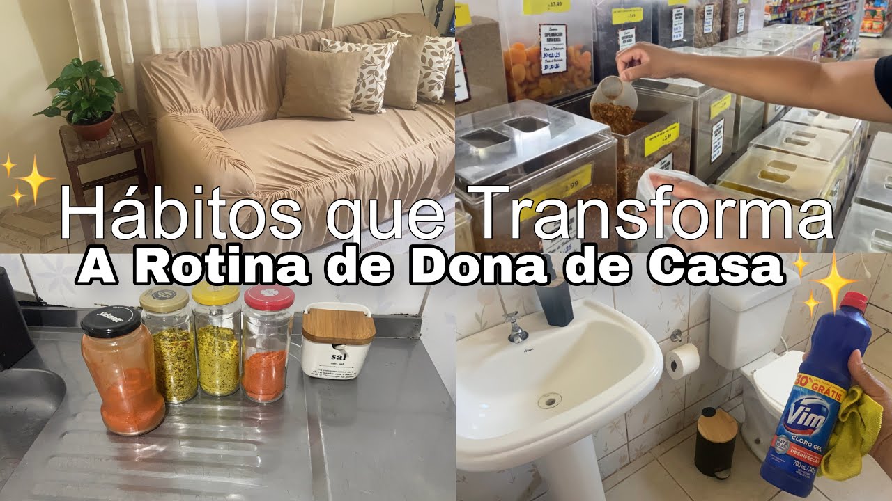Hábitos Simples Que Mudaram Meu Lar 🏡✨ (Dona de Casa Cristã)