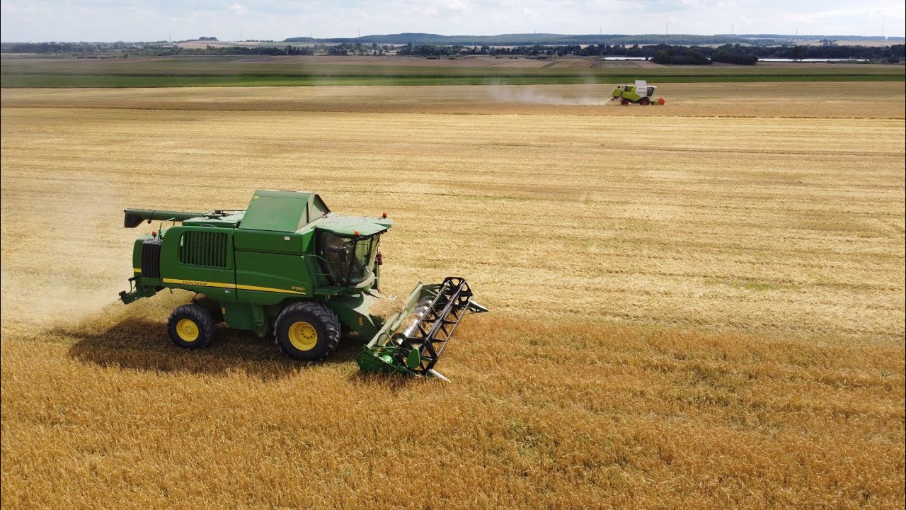 Żniwa 2022 ☆ Claas Tucano 320 & John Deere W540 ☆ Agro Wschód ☆