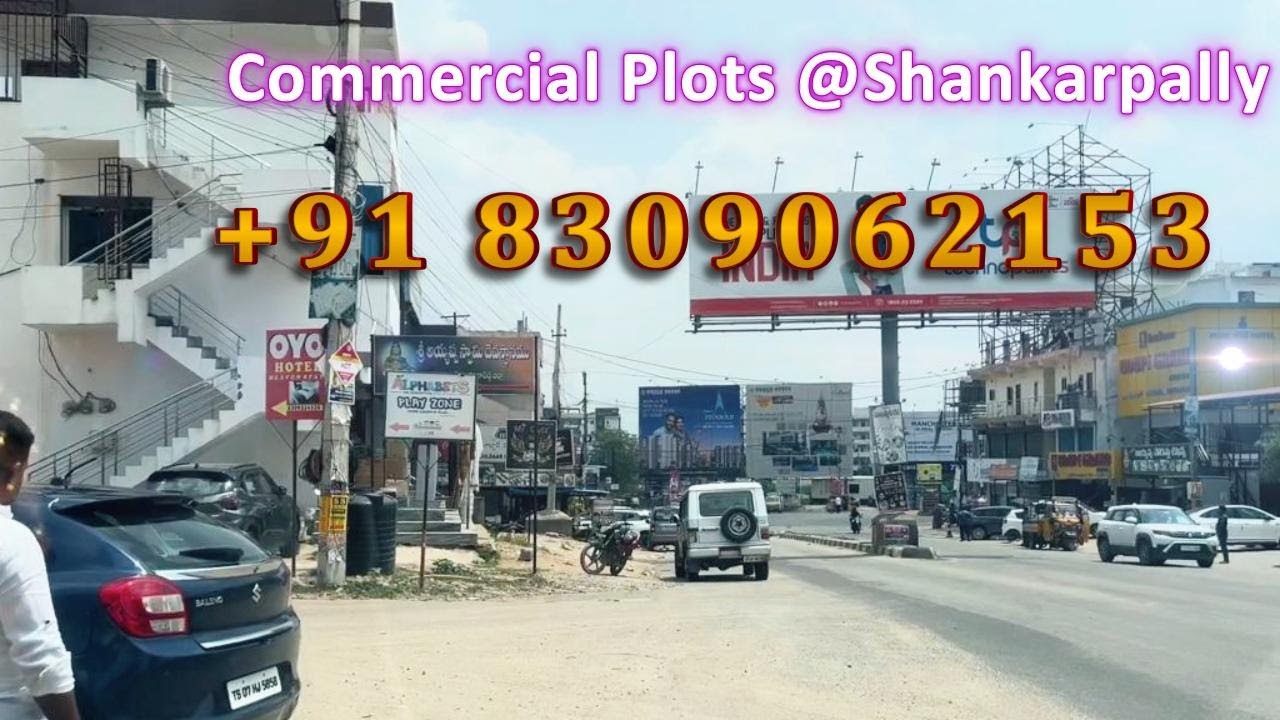 HMDA APPROVED COMMERCIAL PLOTS FOR SALE AT SHANKARPALLY || MOKILA || KOKAPET || HYDERABAD