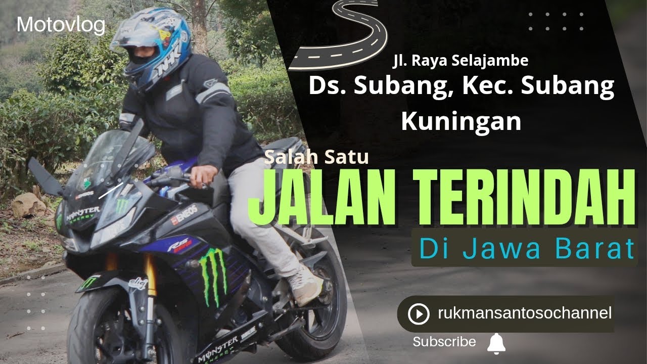 salah satu JALAN TERINDAH di JAWA BARAT