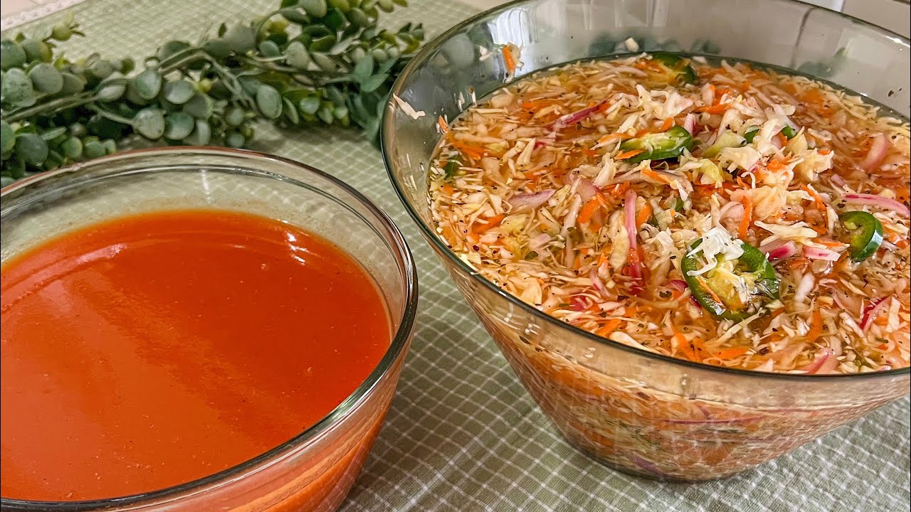 El Original Curtido y Salsa para Pupusas🇸🇻