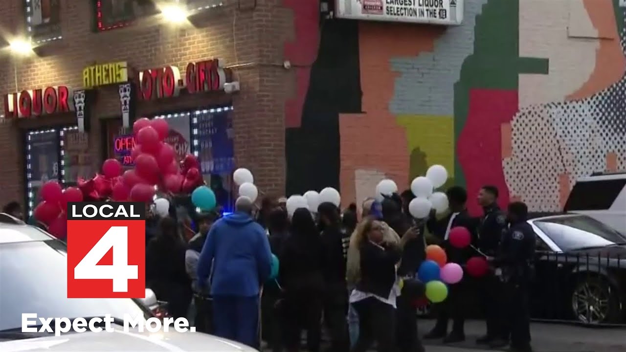 Vigil honors security guard killed in Greektown violence in Downtown Detroit