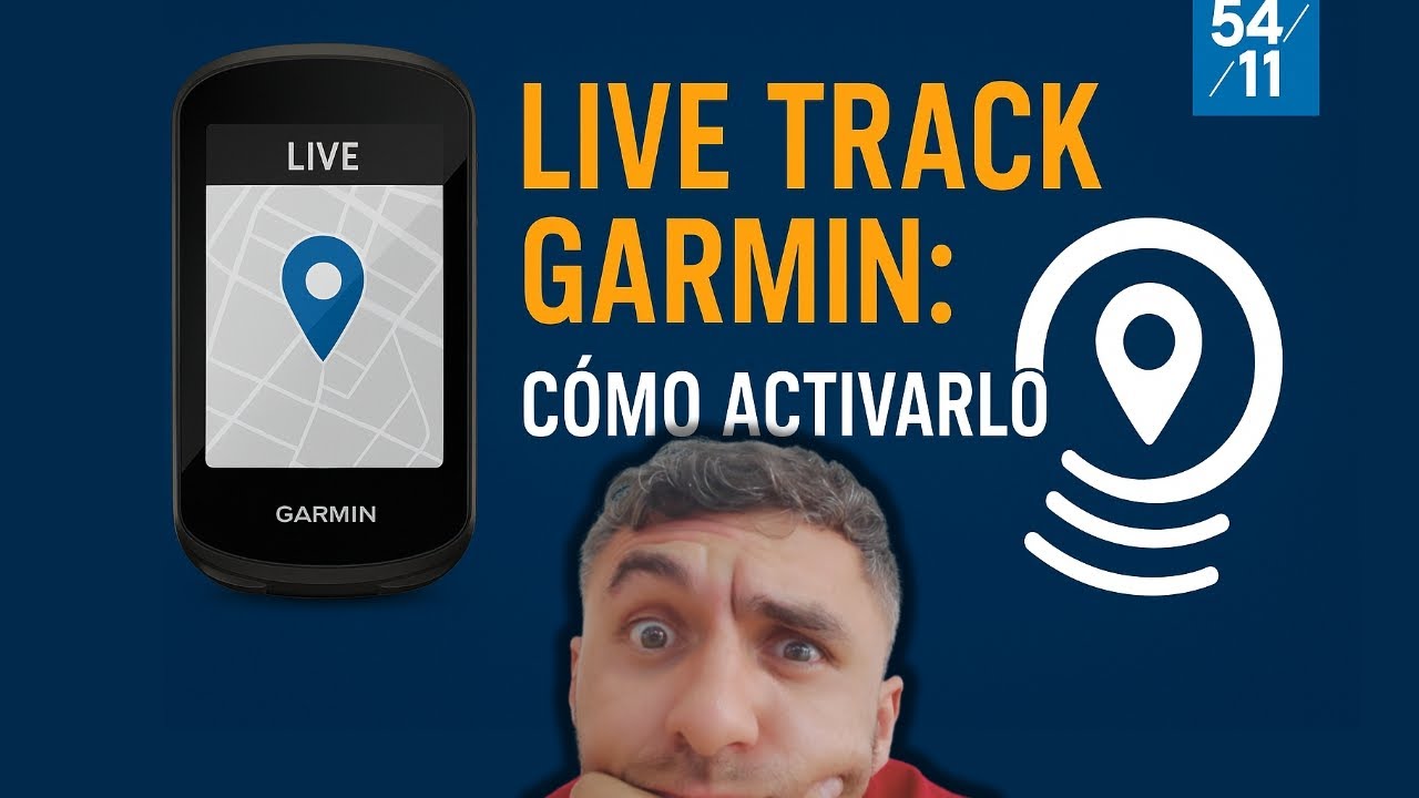 LIVE TRACK de GARMIN / Localización en tiempo real // Guía paso a paso // en Español 