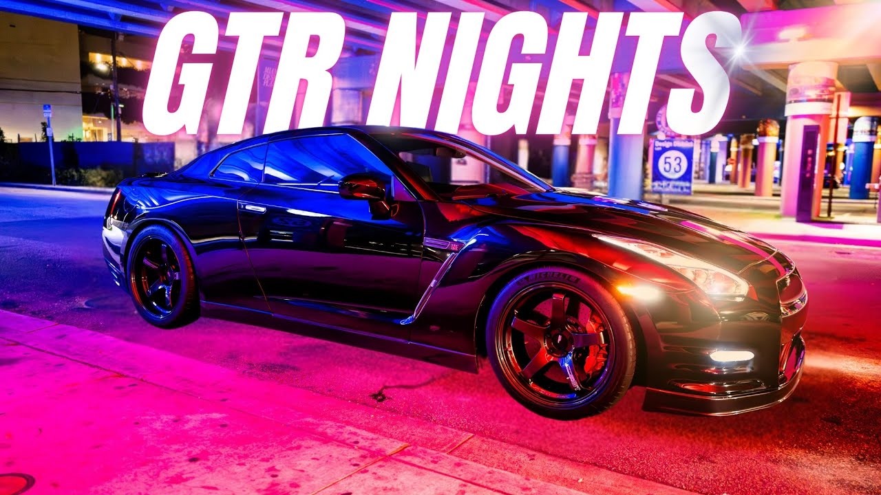 COME WITH ME FOR A  LATE NIGHT  CRUISE - NISSAN GTR POV