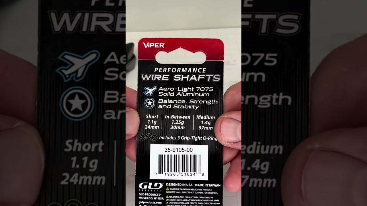 Viper Wire Shaft Medium Silver