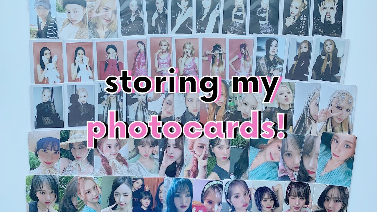 Хранение моих фотокарточек №6 - BLACKPINK, VIVIZ и GFRIEND ♡