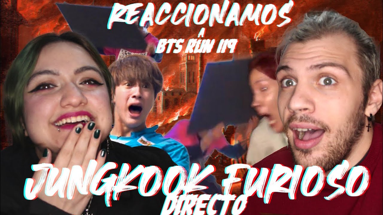 JUNGKOOK PIERDE EL CONTROL! Reaccion BTS RUN 119 😱🔥🌋|| Auster y la flota corren con BTS 🏃🏼‍♂️🏃🏼‍♀️⚓