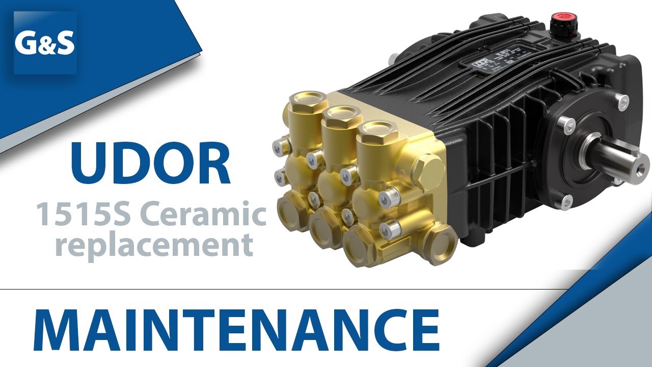 UDOR 1515S Pump ceramic replacement