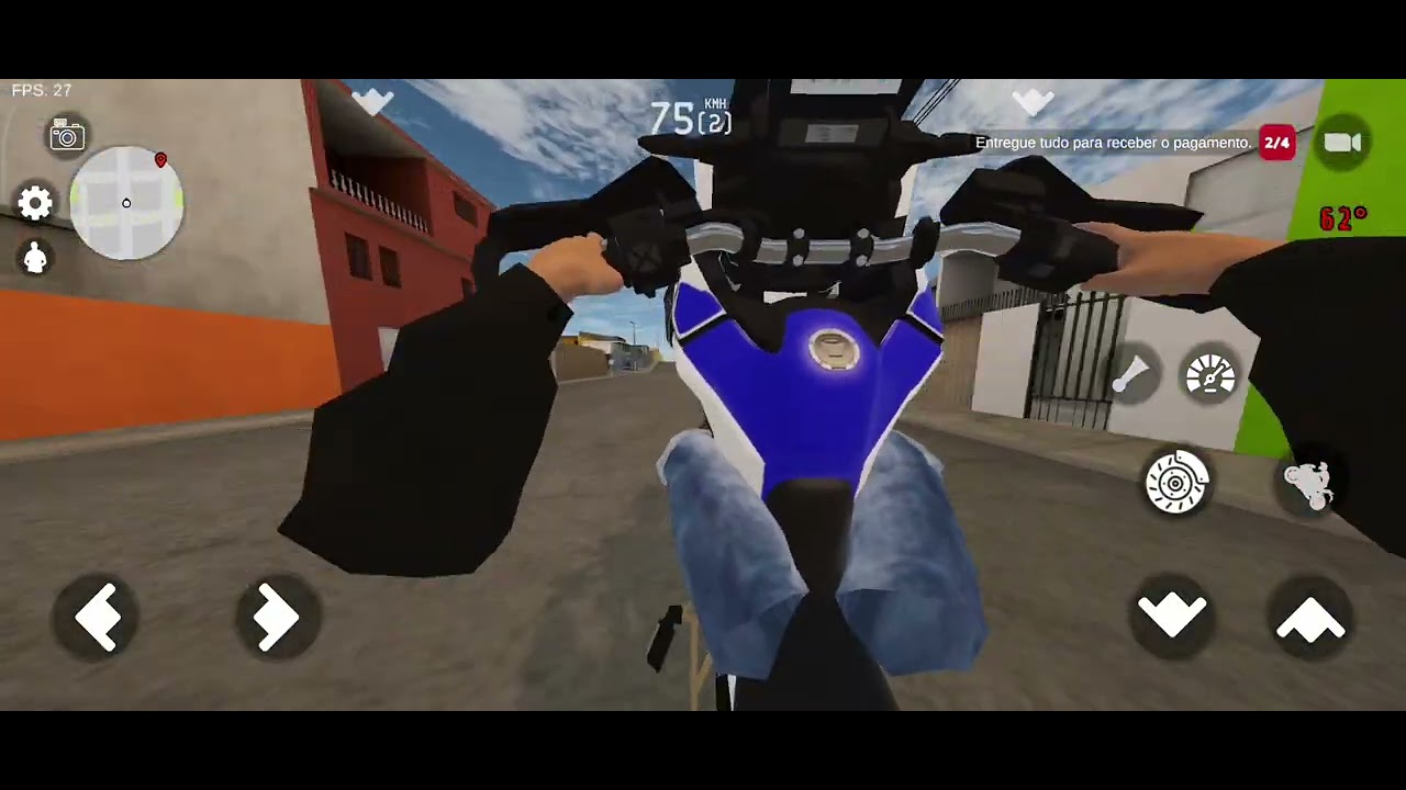 Sendo motoboy no elite auto Brasil 🎮