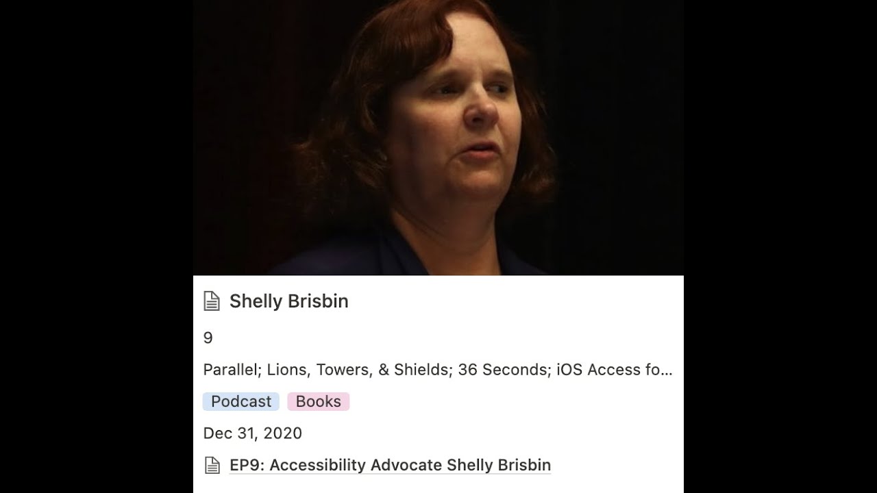 9 Accessibility Advocate Shelly Brisbin