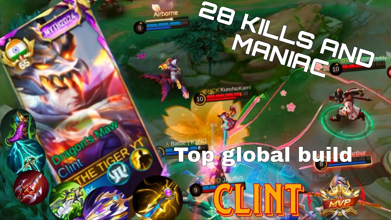 28 KILLS AND MANIAC THE WHOLE GAME CARRIED BY ME....!!