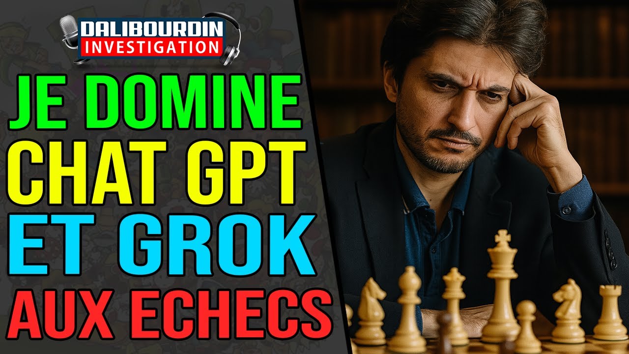 JE DOMINE GROK ET CHATGPT AUX ECHECS
