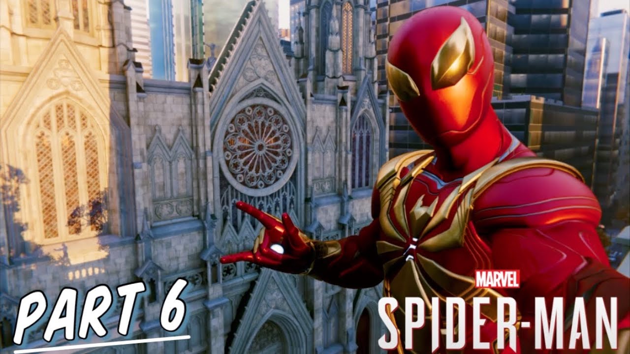 MARVEL’S SPIDER-MAN DLC Part 6 (PS4) | “OLYMPUS HIDEOUTS - IRON SPIDER ARMOR“ | Walkthrough Gameplay
