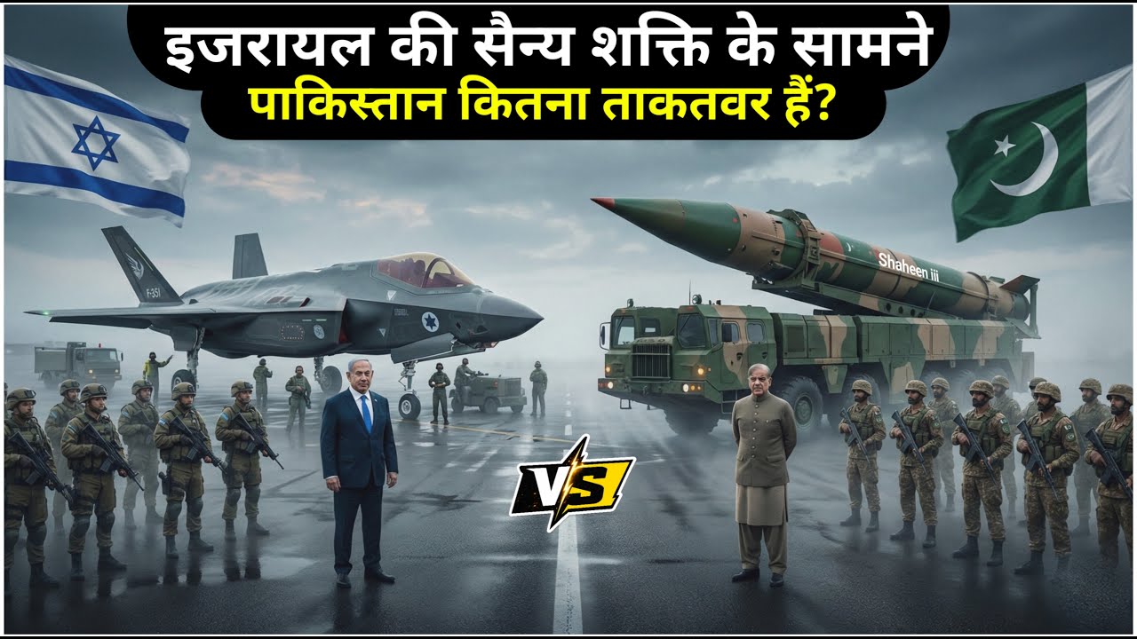 Pakistan vs Israel military power 2026 | Israel vs Pakistan 2026 | कौन ज्यादा शक्तिशाली ?