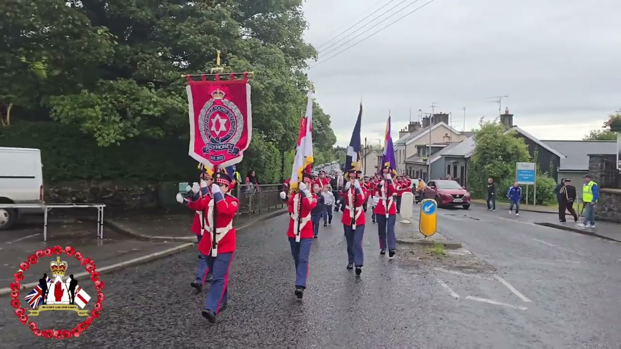 Boveedy Flute Band Full Parade 2024