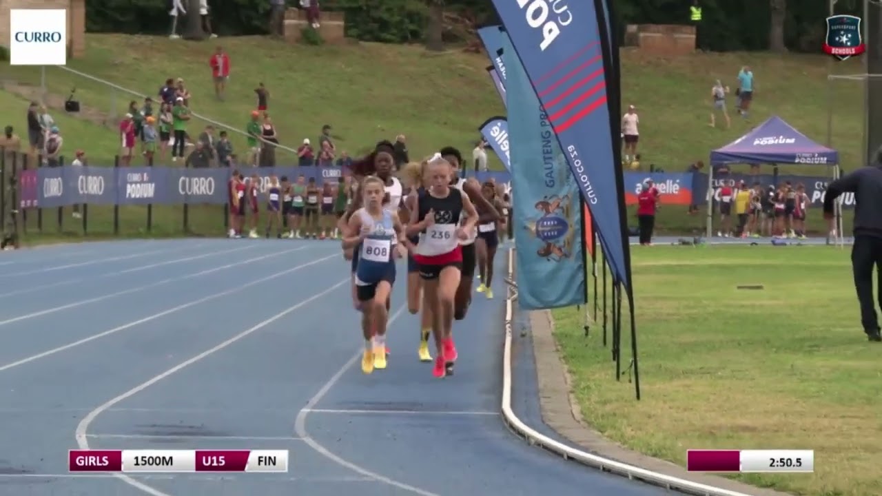 PB!! Jané Sieberhagen - 1st - Heat 2 - Curro Podium Grand Finale - 1500m