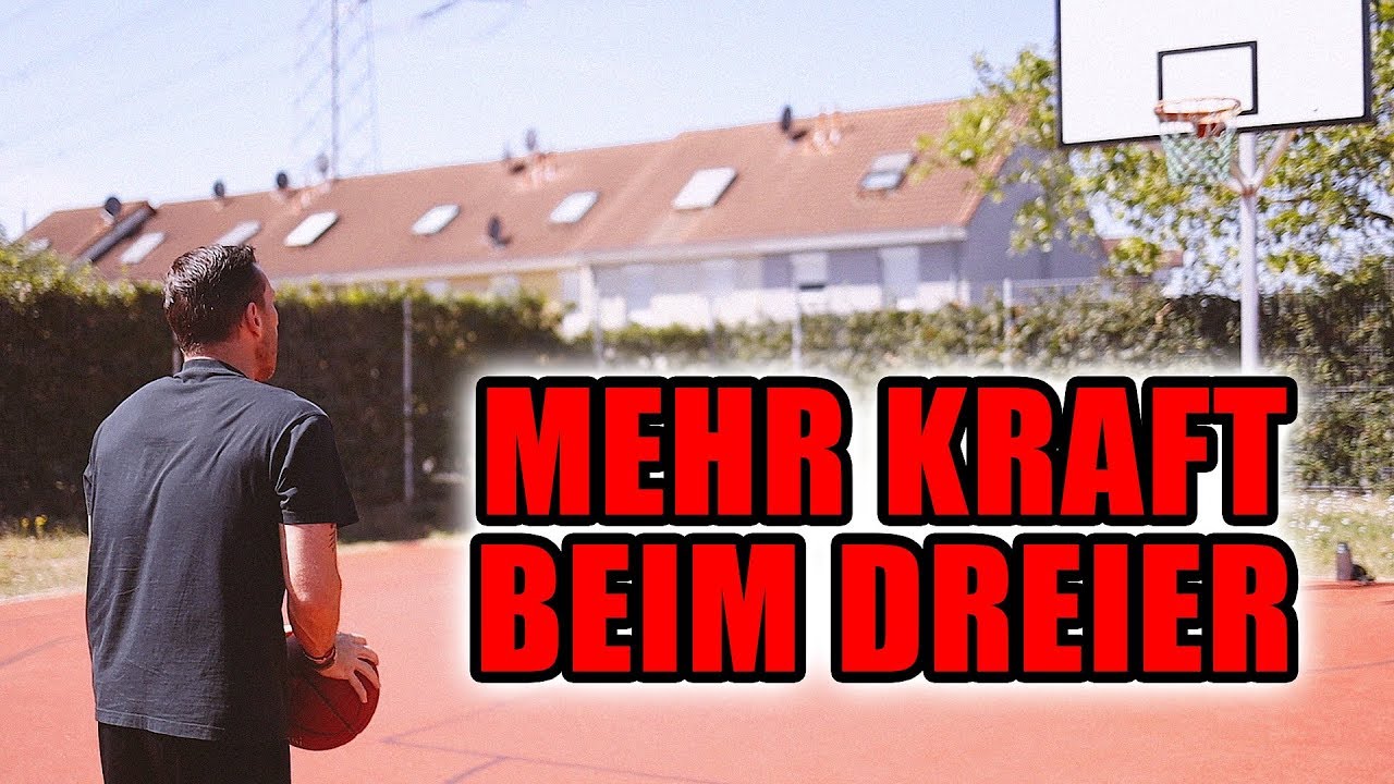 Mehr Kraft beim Dreier werfen