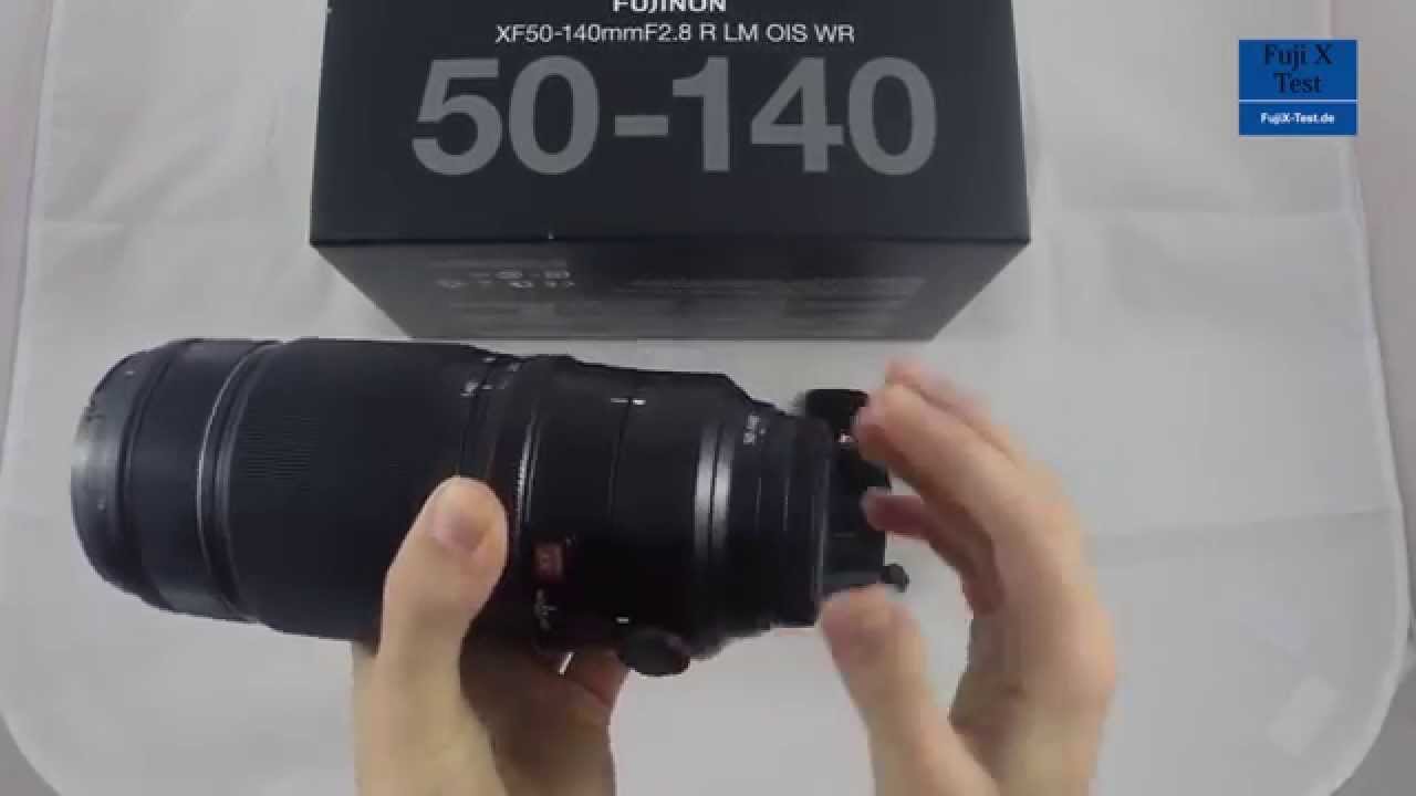 Fuji XF 50-140 Unboxing