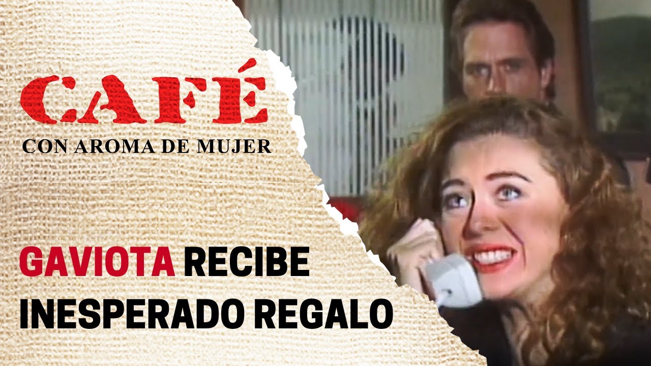 Gaviota recibe flores de un hombre y así reaccionó Sebastián | Café, con aroma de mujer