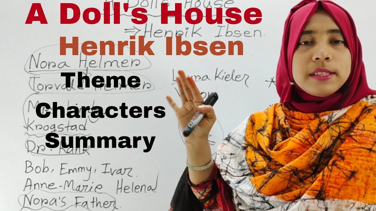 A Doll's House By Henrik Ibsen Summary | 4th Year English 