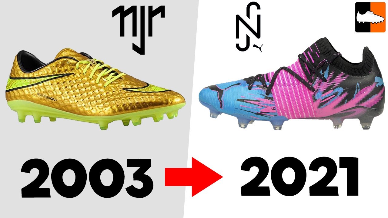 Incredible Neymar Jr. Boot Evolution