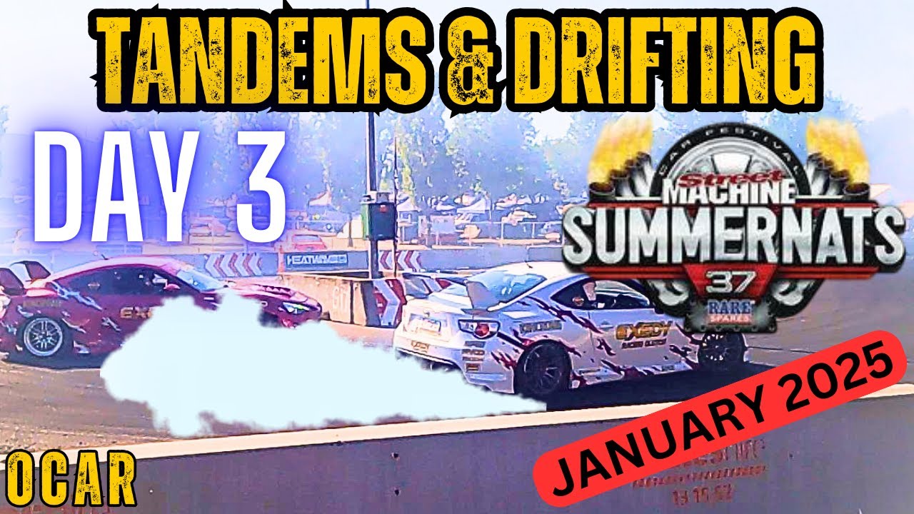 “Summernats 37 Drifting Madness! | Epic Skills, Smoke & Precision Driving”