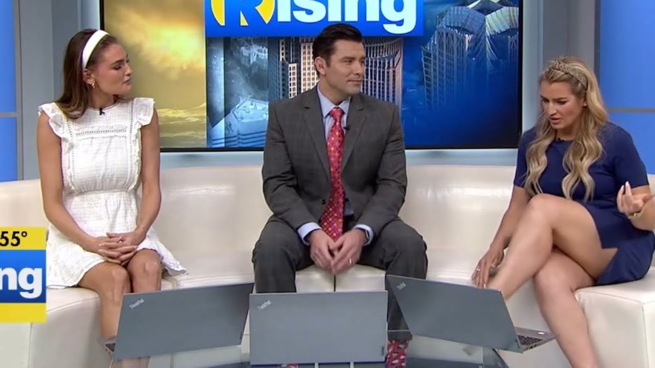Lauren McDonald & Rachael Maurer (WCCB Charlotte The Rising) 4/4/23