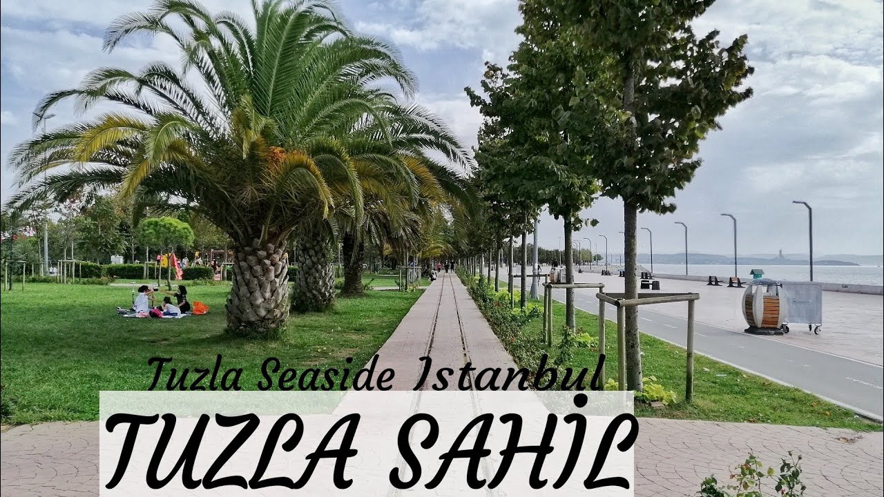 Istanbul today TUZLA sahil sabah vakti. Istanbul morning on seaside Tuzla marina. Istanbul bugün
