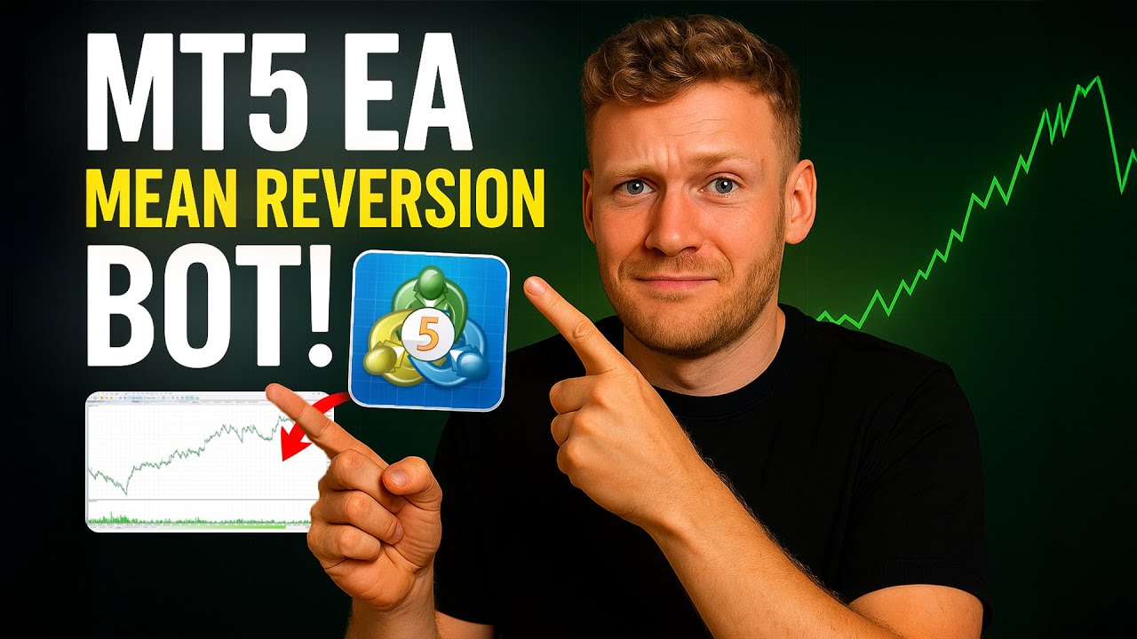 Mean Reversion MT5 Expert Advisor Programming Tutorial (MA, RSI, ATR) - Beginner Friendly
